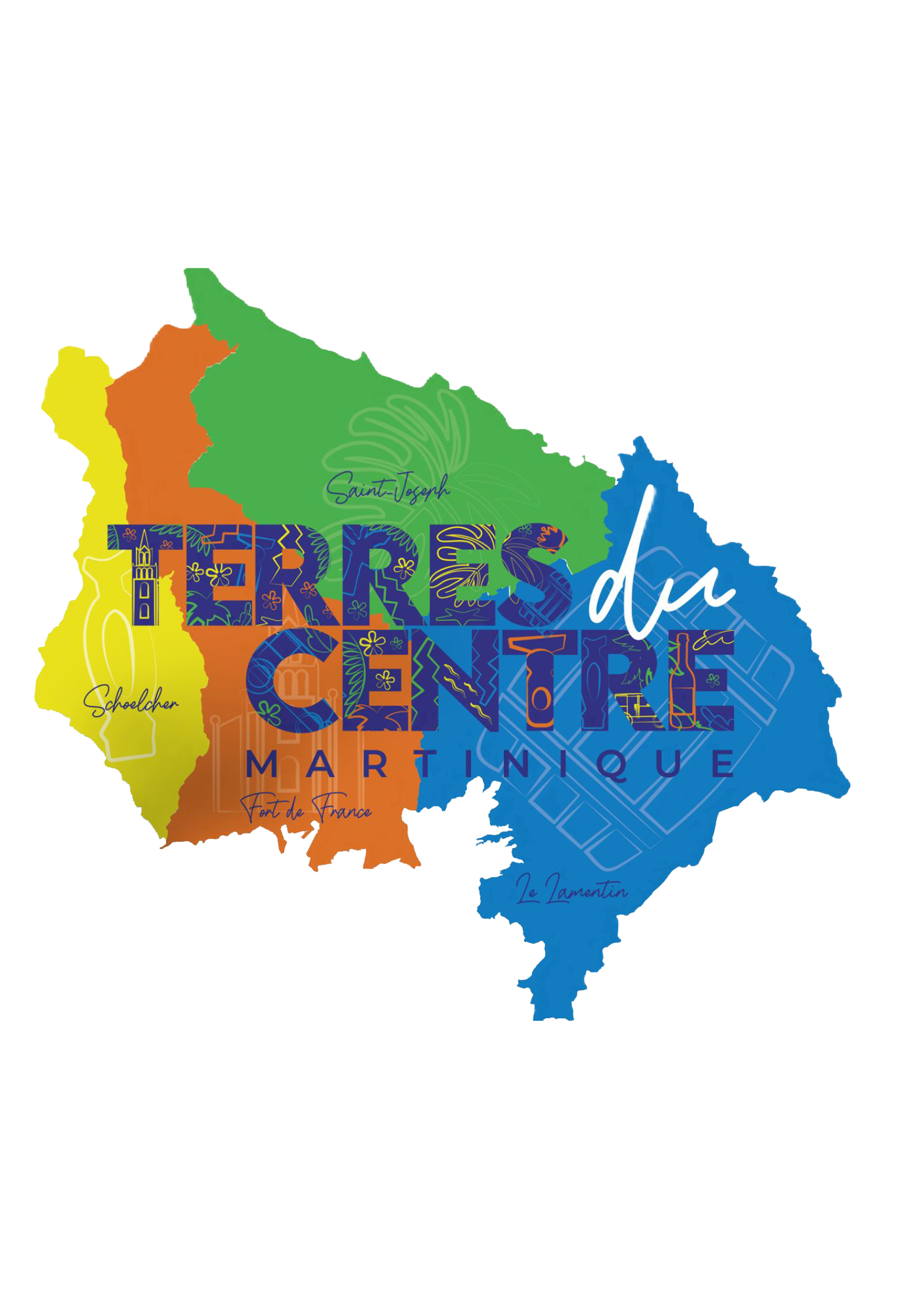 Carte interactive des communes de Terres du Centre Martinique